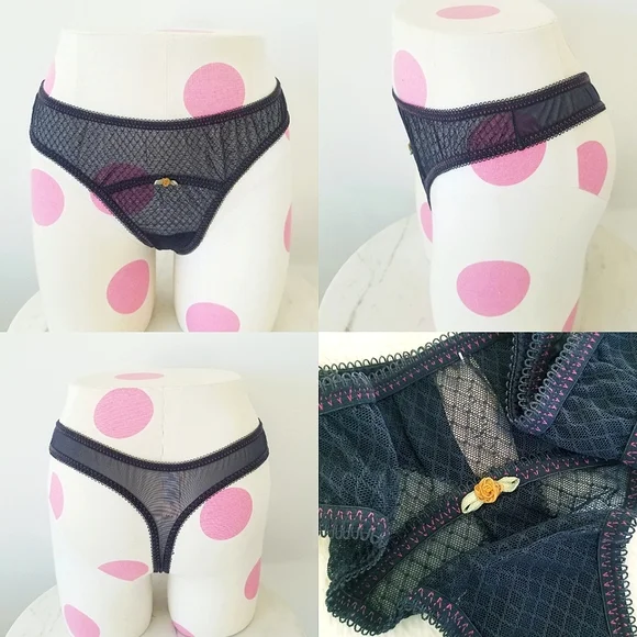 Victoria's Secret | Intimates & Sleepwear | Victorias Secret Vintage Very Sexy  Fishnet Mesh Sheer Thong Panty Nwt | Poshmark
